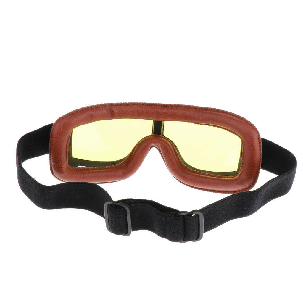 Windproof anti UV goggles helmet goggles motorcycle goggles yellow