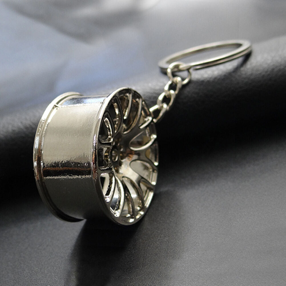 Creative Wheel Keychain Automotive Car Key Ring Chain Wheels JC.l8