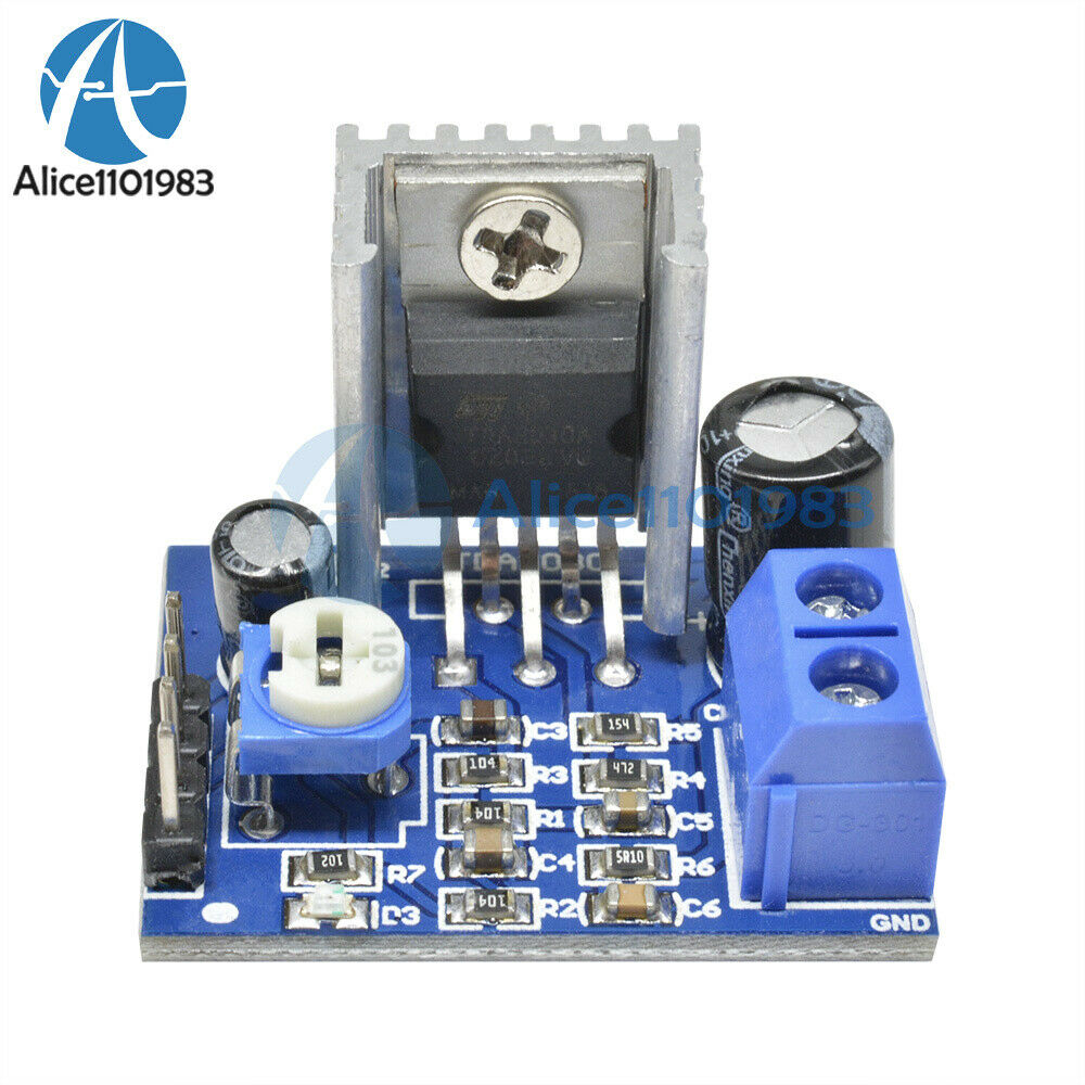 5PCS Power Supply TDA2030 Audio Amplifier Board Module TDA2030A 6-12V Single