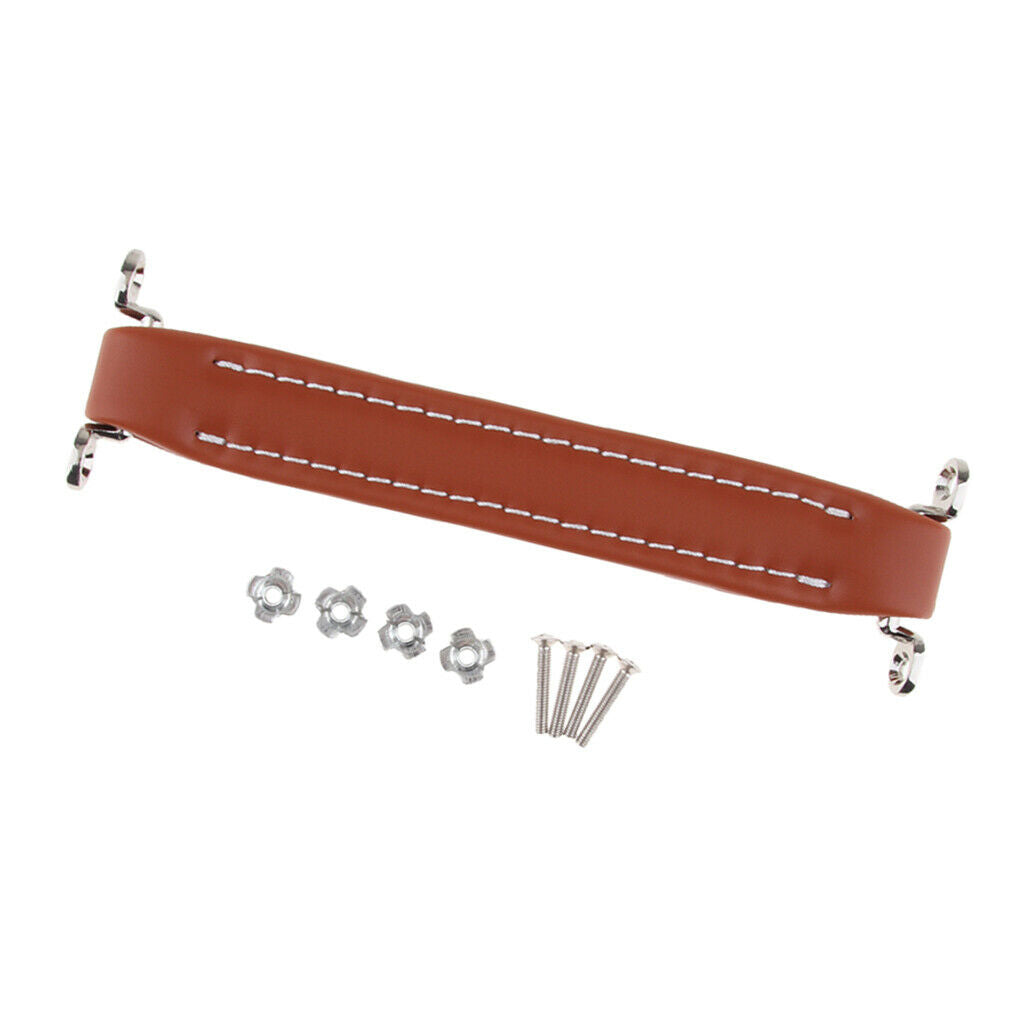 Amplifier Bass Guitar Grip Stitched Leather Durable Replacement # 5