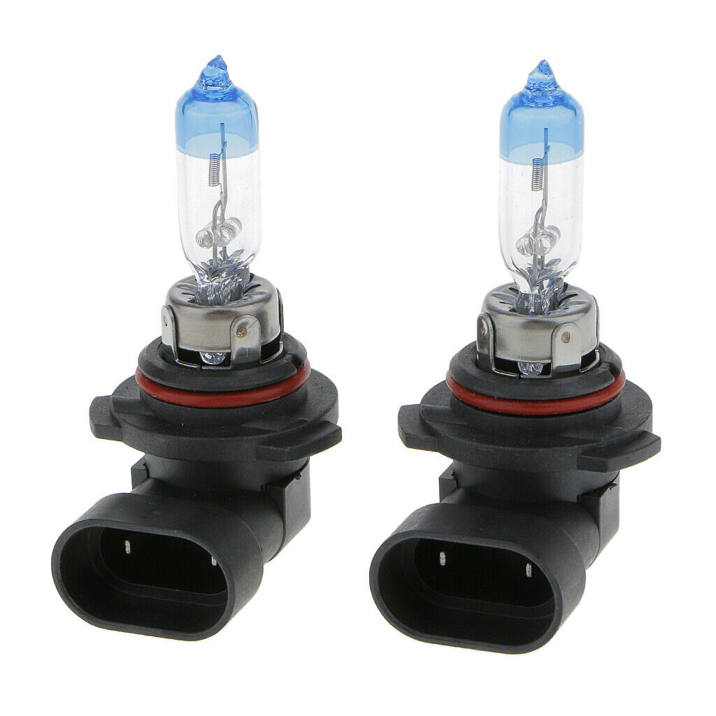 9006/HB4 4000K White Fog Light Bulbs 55W Blue Coated Halogen Lamp for Dodge