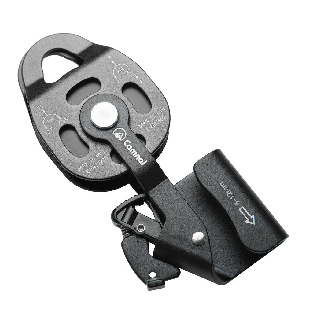 Heavy Duty Aluminum Tackle Pulley Lifter 880lb Capacity Rope Hoist