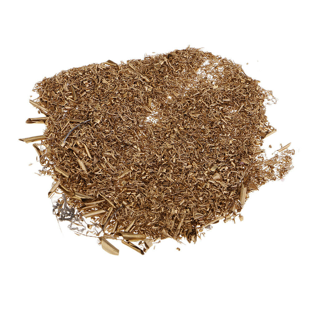 Natural crushed brass for jewelry making