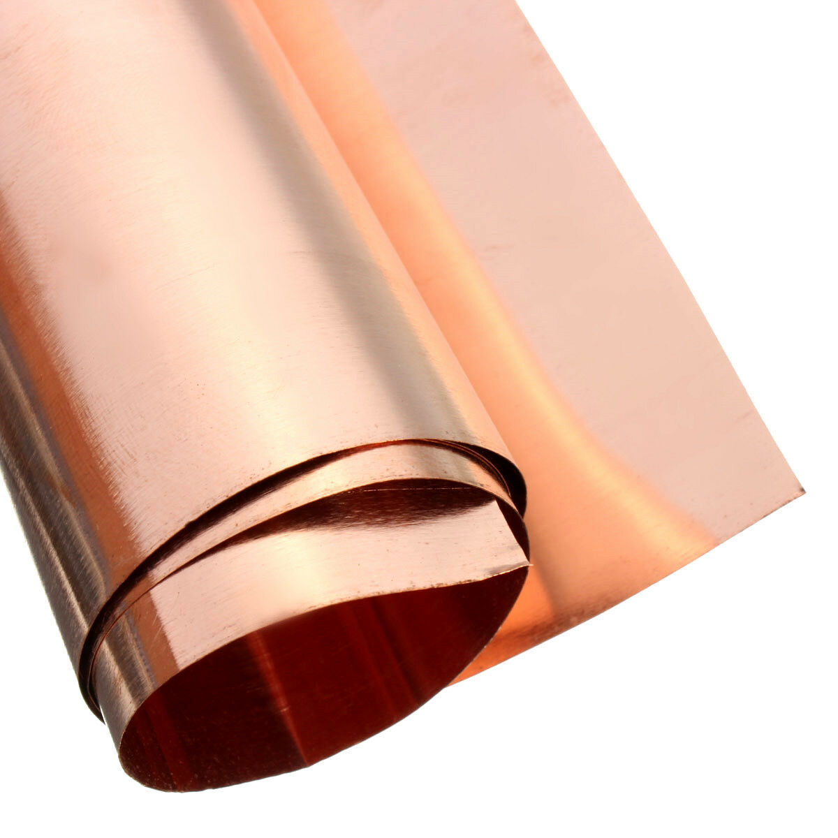 1pc 99.9% Pure Copper Cu Metal Sheet Foil 0.1x100x100MM For Handicraft Aerospace