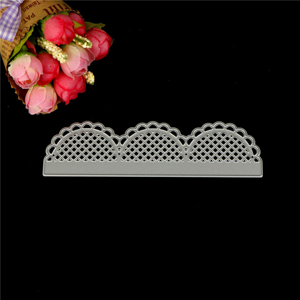 Metal Cutting Dies Cut Lace Edge Frame Background Gate DIY Scrapbook Pape.l8