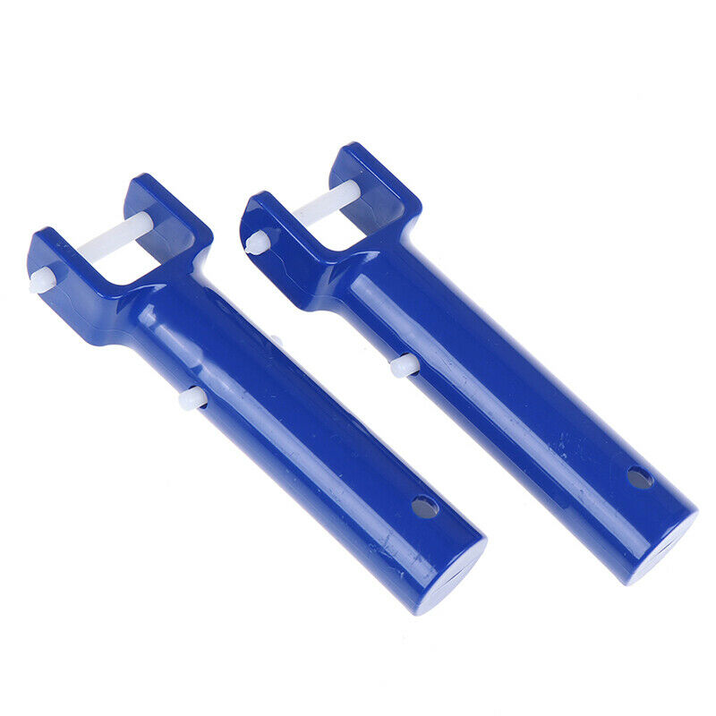 2PCs Vacuum Head Swimming Pool Handle Replaceable Handle With V-Clamp Cle.l8