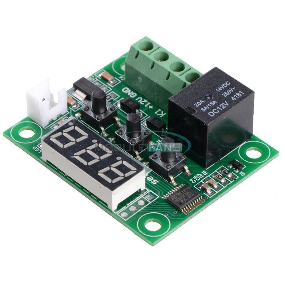 -50-110°C W1209 Blue 12V Thermostat Temperature Control Switch Sensor Module