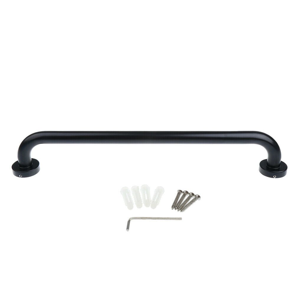 2X Alumimum Safety Bath Grab Bar Bathroom Shower Grip Tub Handle Wall Rail 40CM