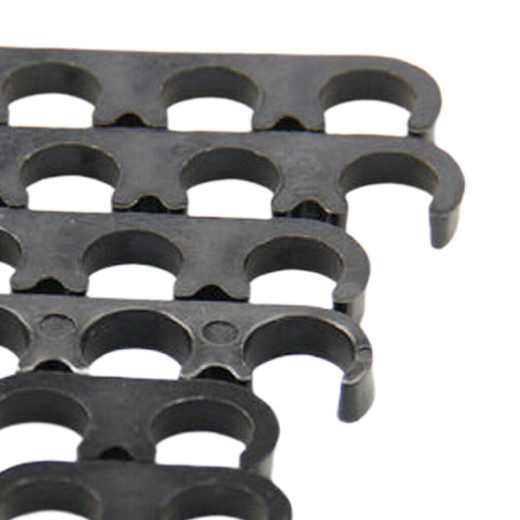6Packs Plastic Black Spark Plug Wire Cable Cord Separators For Chevy Ford