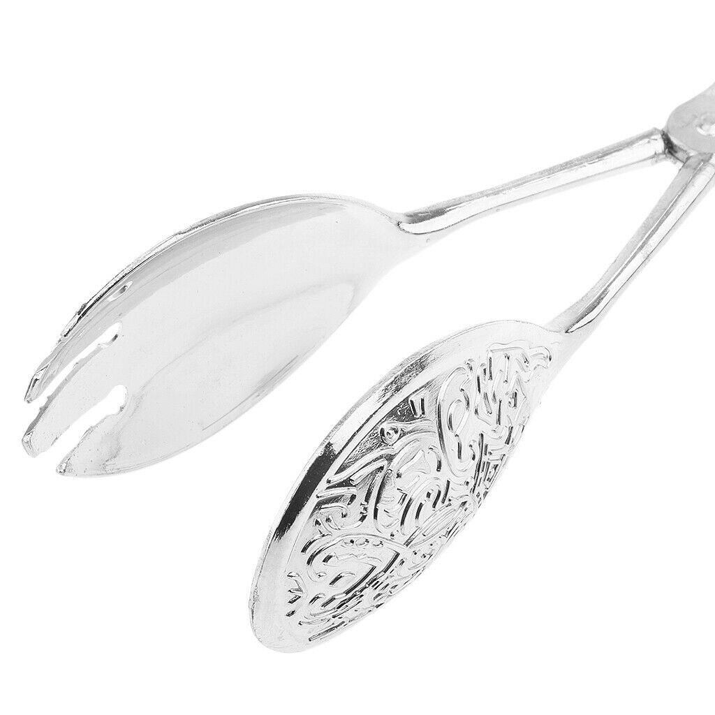 Set of 2 Buffet Tongs Buffet Party Catering Serving Tongs Salad Cake Bread