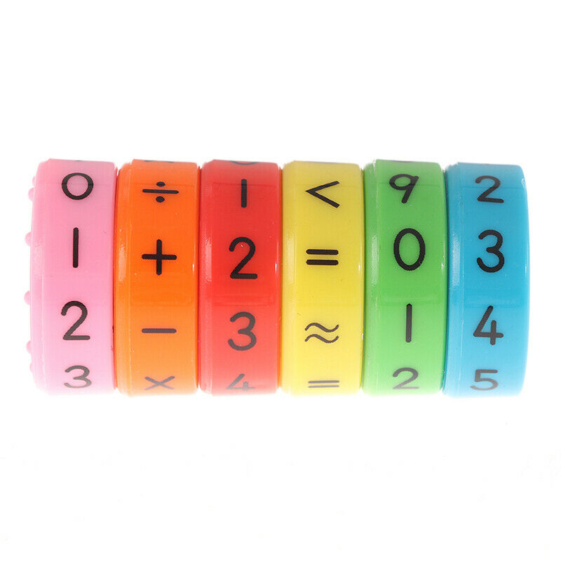 6 Pieces Toys Early Learning Educational Toys For Children Math Business Numbers