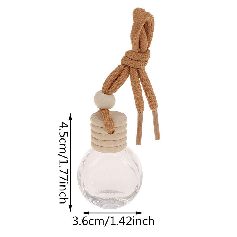 1Pcs Perfume Bottle 5Ml Car Essential Oils Auto Ornament Pendant Air Fres.l8