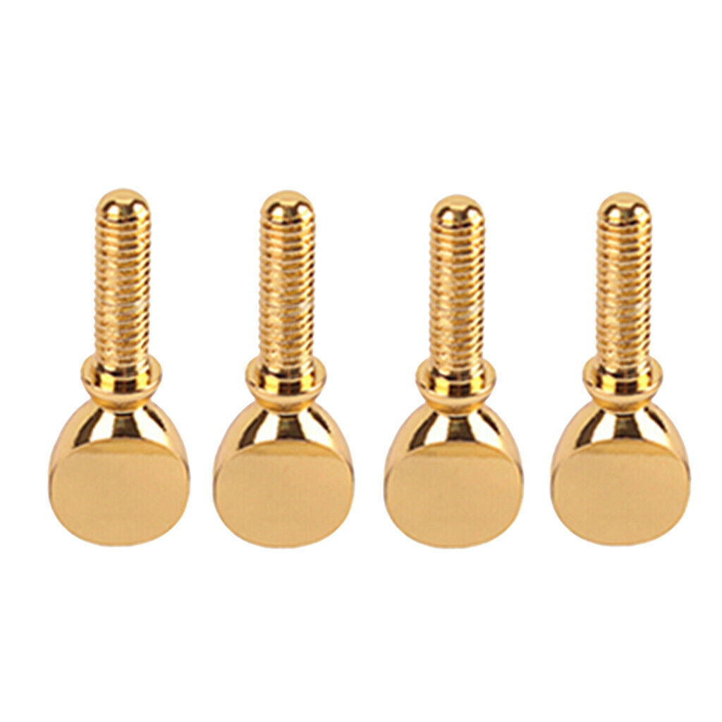 4 Pcs Premium Metal Mouthpiece Ligature Screw for Saxophone