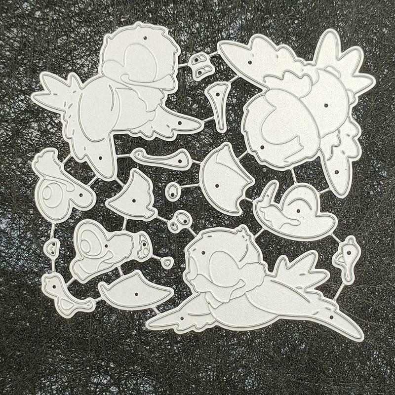 Birds Metal Cutting Dies Stencil DIY Scrapbooking Album Paper Card Template Mold