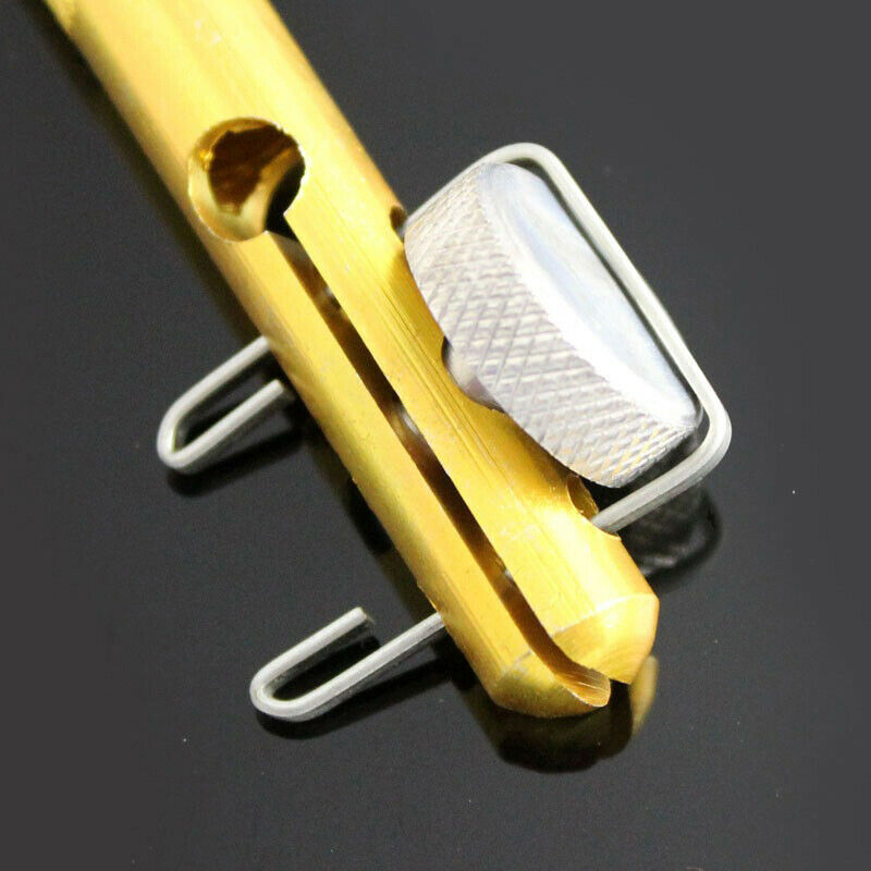 Fishing Line Knot-tying Tool Tied Hook Manual Dual Needle Wire Fishing To JD