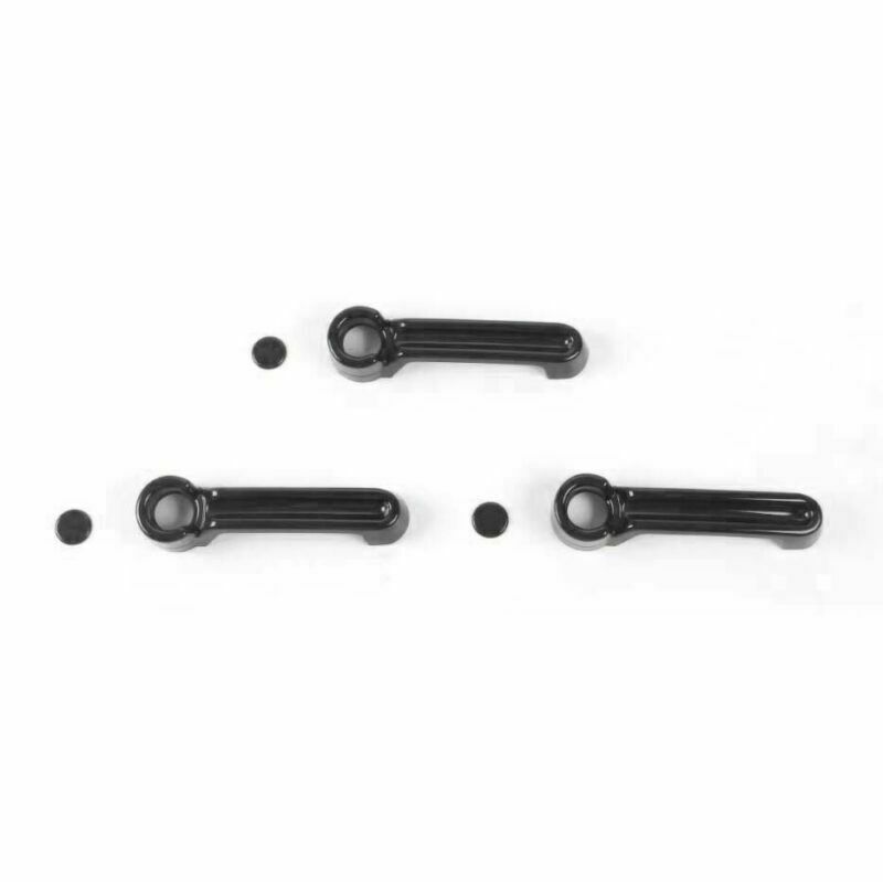 6Pcs Car Door Exterior Handle Bar Cover For  Wrangler 2 Doors 2007-2016 BLK CN