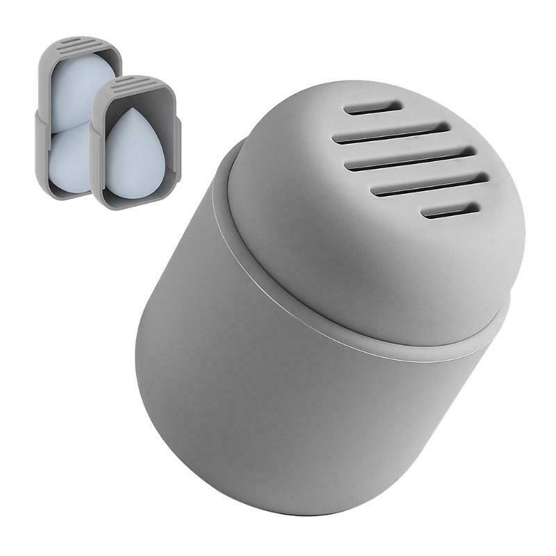 Puff Holder Empty Cosmetic Rack Puffs Drying Box Silicone Beauty Ball Powder