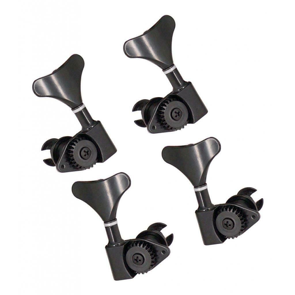 Pack of 4 Bass Machine Tuning Peg Keys Knob Alloy Instrument Accessories Set