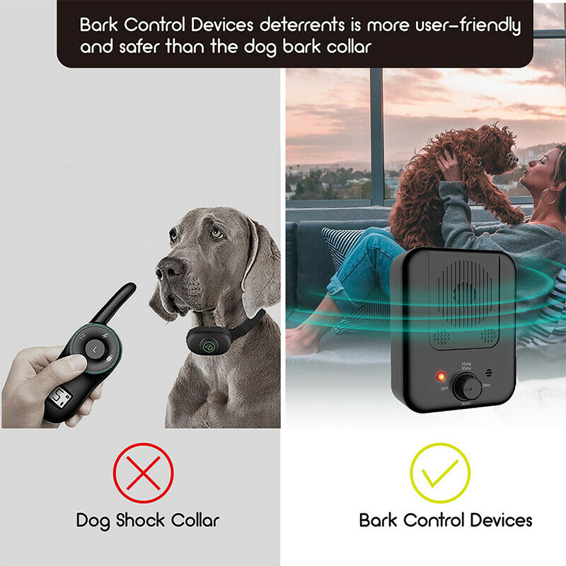 Pet Dog Repeller Ultrasonic Bark Suppressor Outdoor Dog Repeller Anti-Noise