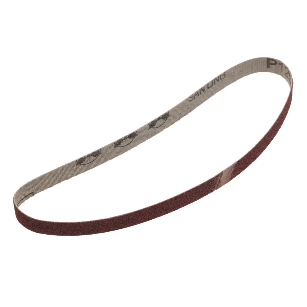 30 Pcs 457x13mm Sanding Belts Heavy-Duty Power Sandpaper Assorted Grits Set