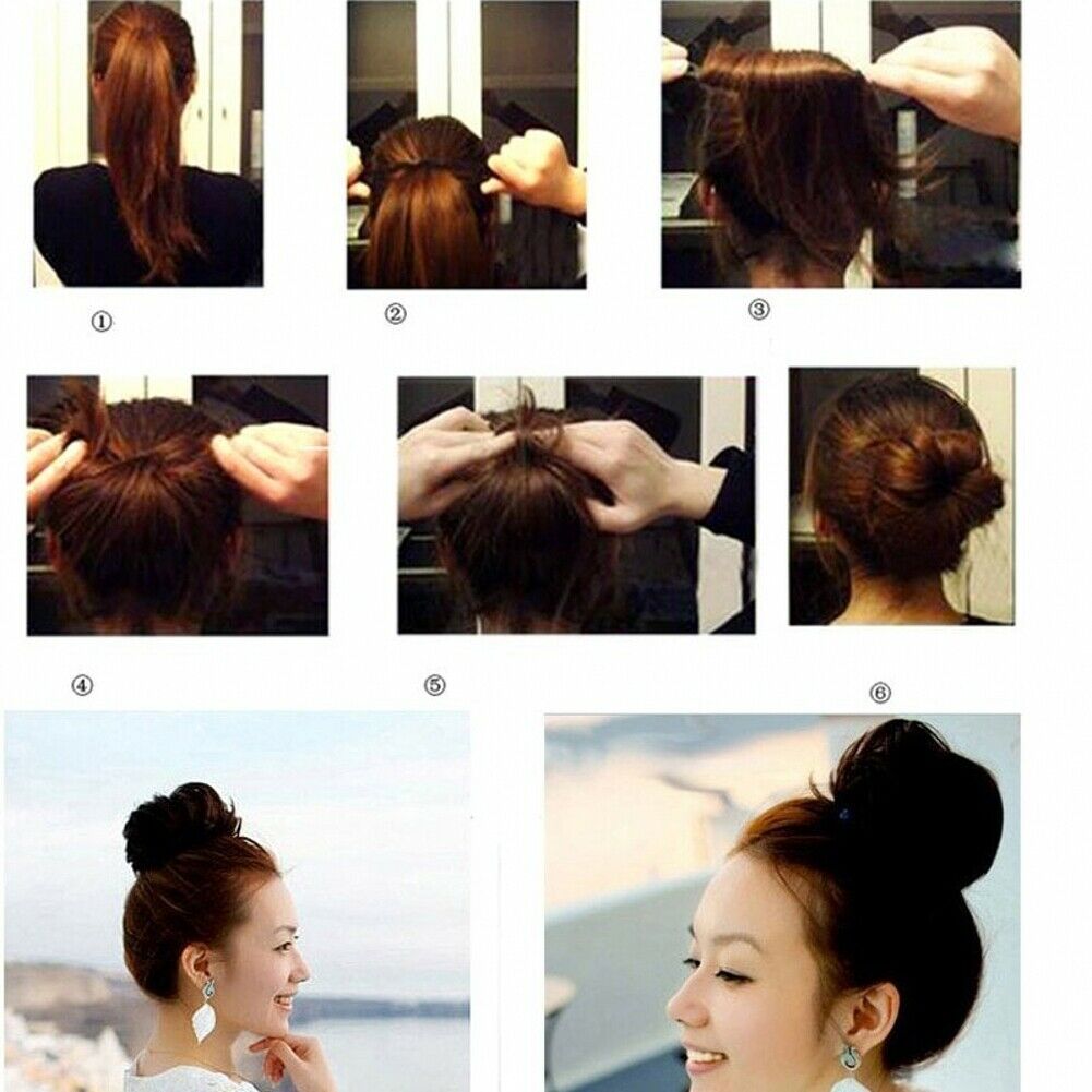 4pcs set of Hair Curlers Comb Ball Head Curler Convenient and Fast Curling Iron