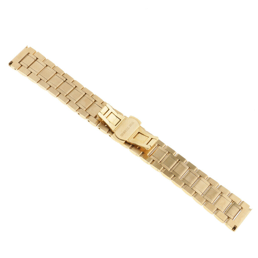 Quick Release Stainless Steel Replacement Watch Bracelet Strap Band 18mm