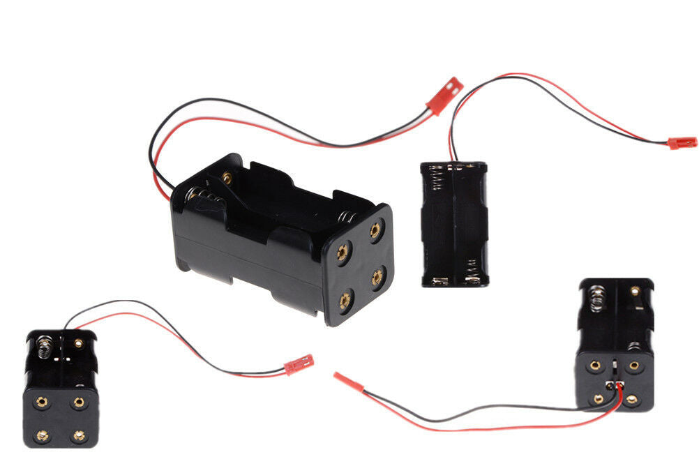 Receiver Battery Pack Case Box 4 x AA  Connector Battery Insert RC Mode.l8