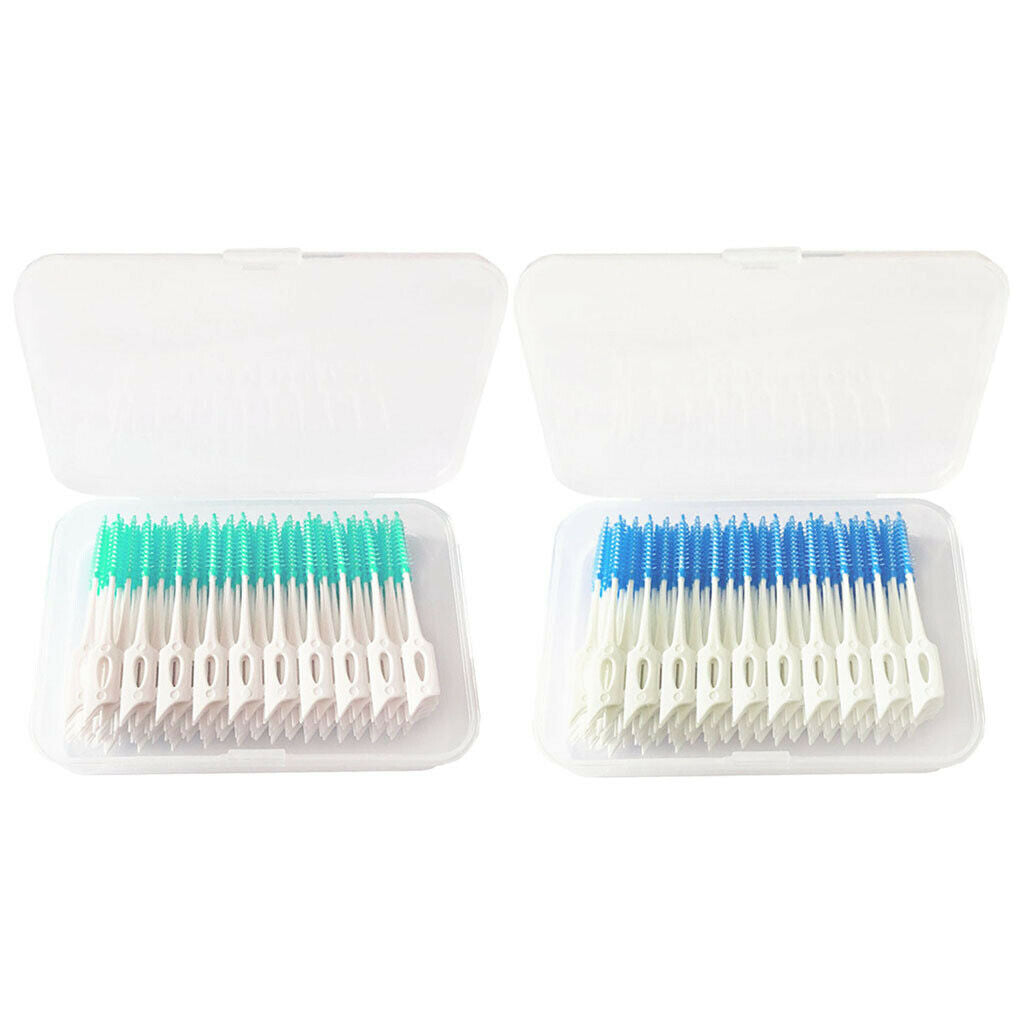 Bulk 320pcs Soft Interdental Brushes Oral Dental Hygiene Tooth Brush Cleaner