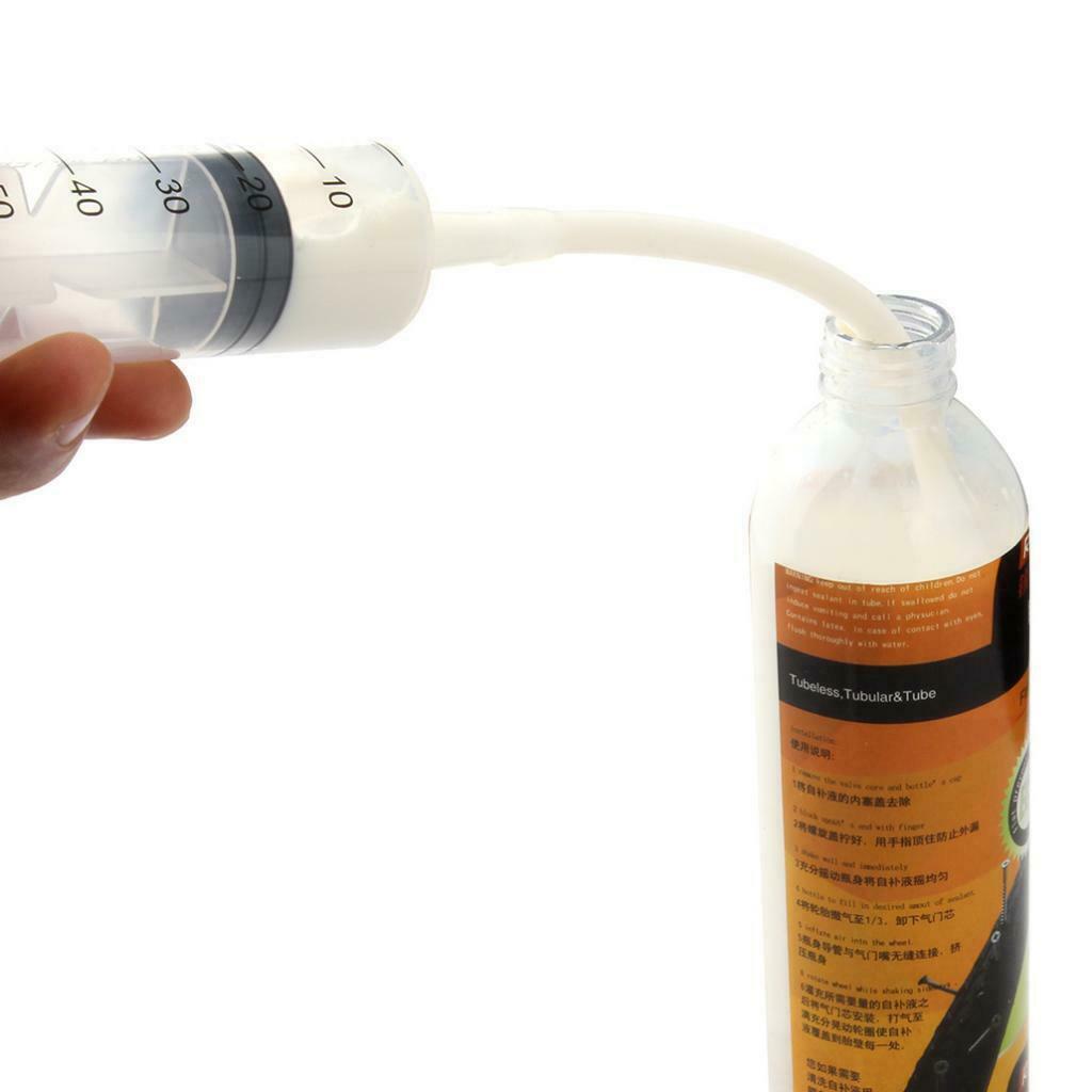 Tire Filling Syringe Tubeless Tire Puncture Repair Tool Sealant Injector
