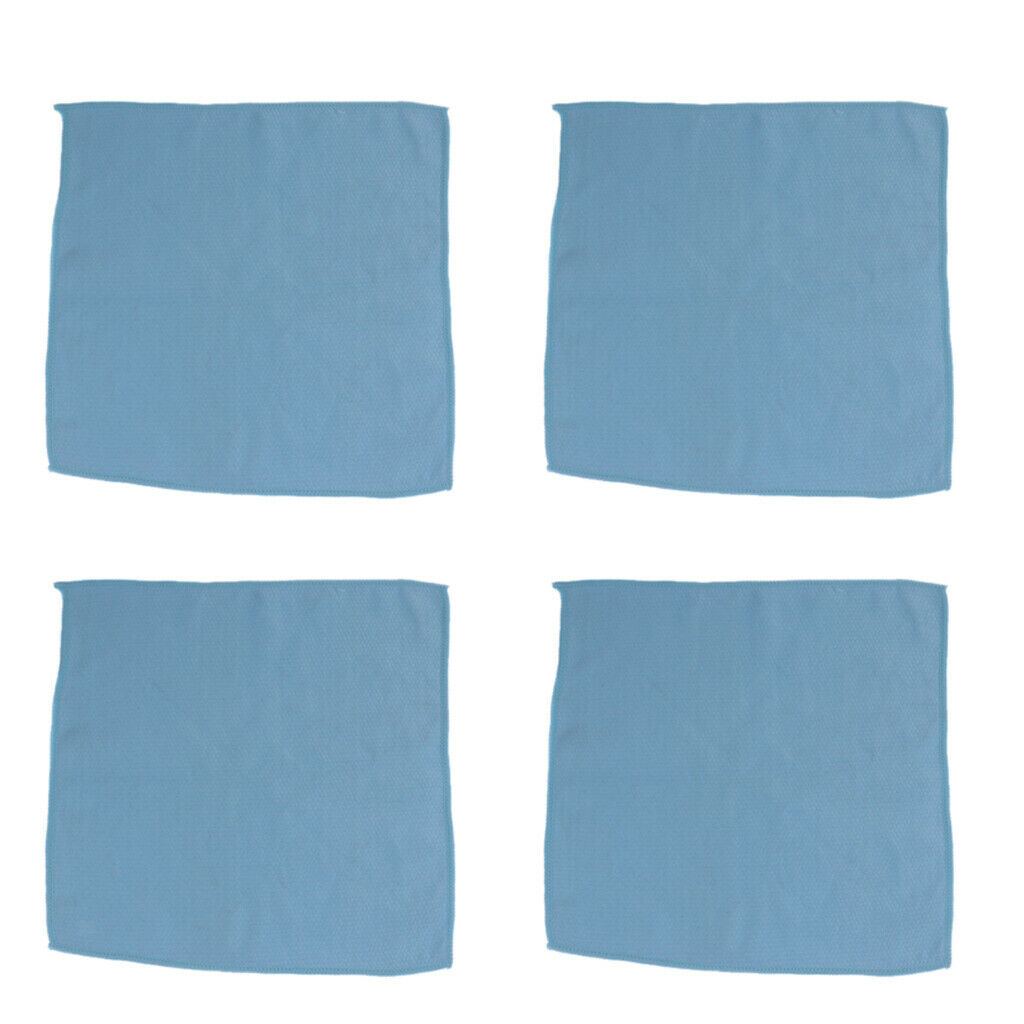 4 pcs Aquarium Fish Tank Plastic Cleaning Pad Wash Cleaning Towel Cloth