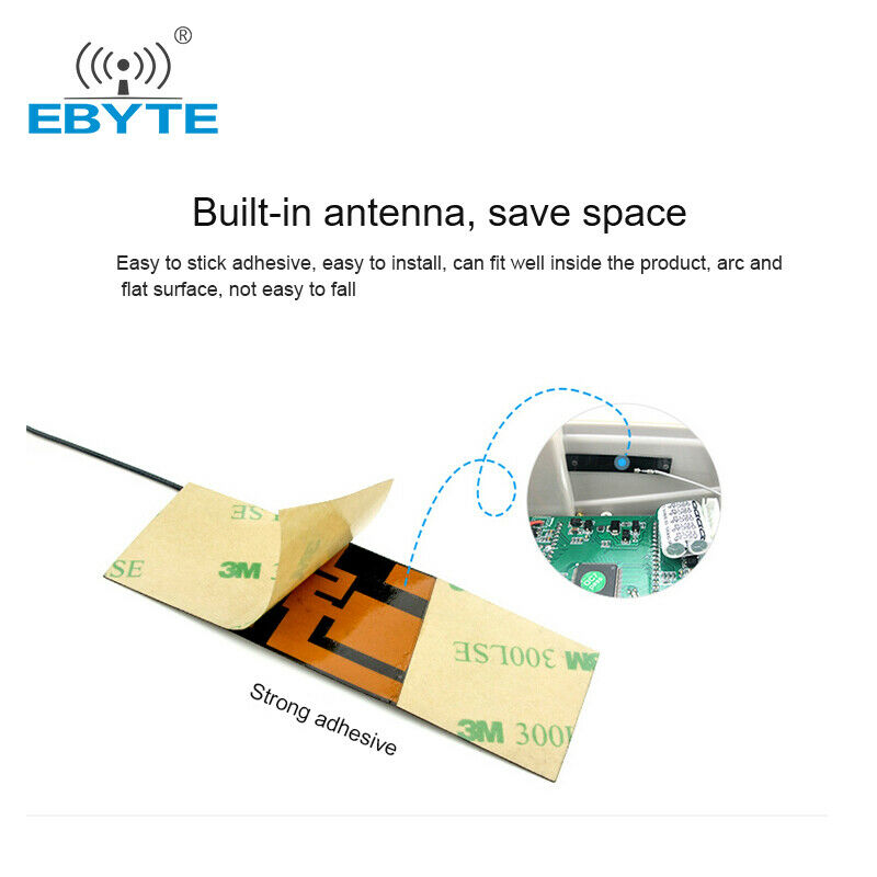10Pcs PCB Internal Antenna 4G LTE Antenna TX4G-PCB-6613 CDEBYTE IPEX-I Interface