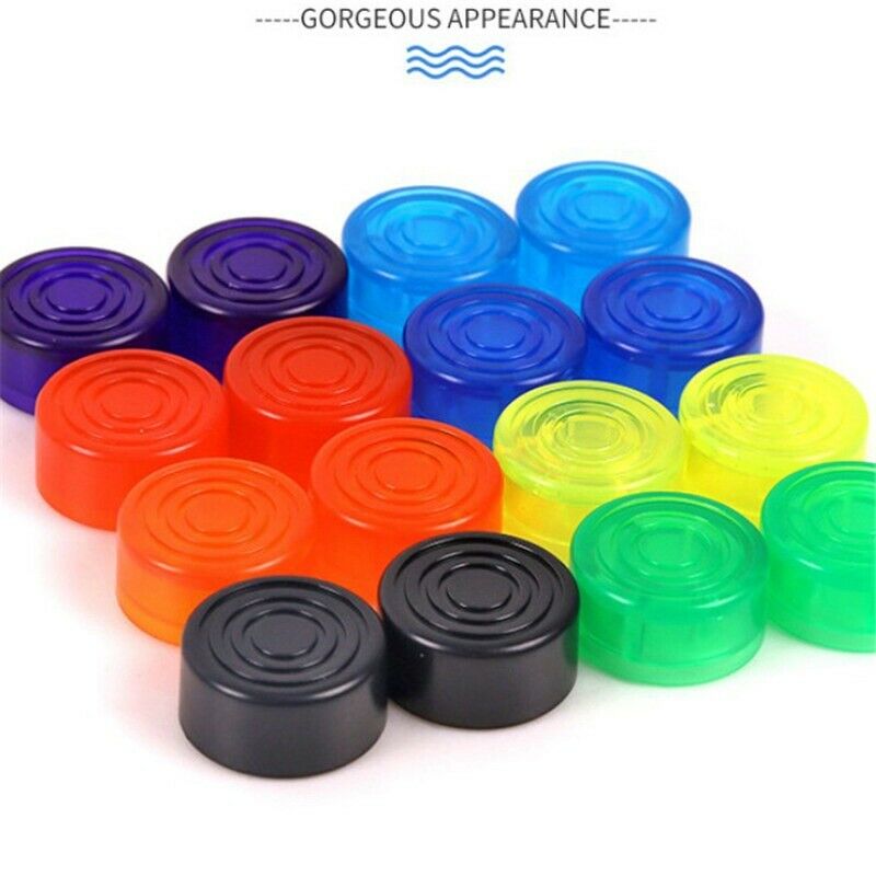 10 pcs Plastic Topper Effect Pedal For Guitar Footswitch Random Color Bumpers