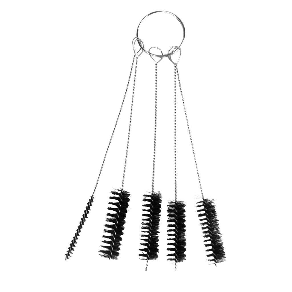 15 Pieces Tattoo Machine Pen Grip Nozzle Tip Brushes Set for Drinking Straw