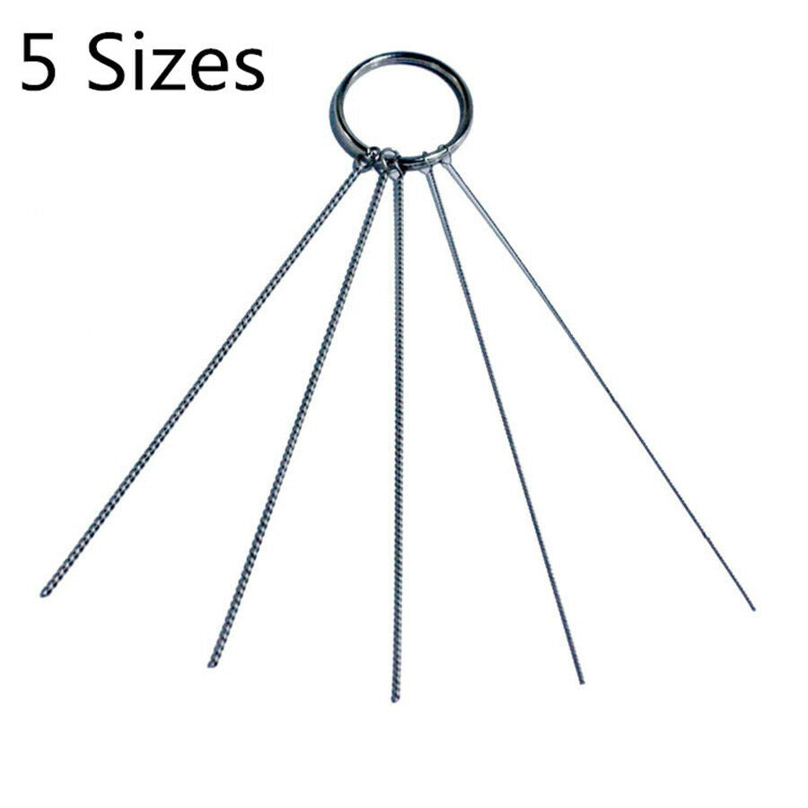 11pc/Set Car Windshield Spray Wiper Nozzle Washer Jet Cleaning Needle Brush Tool