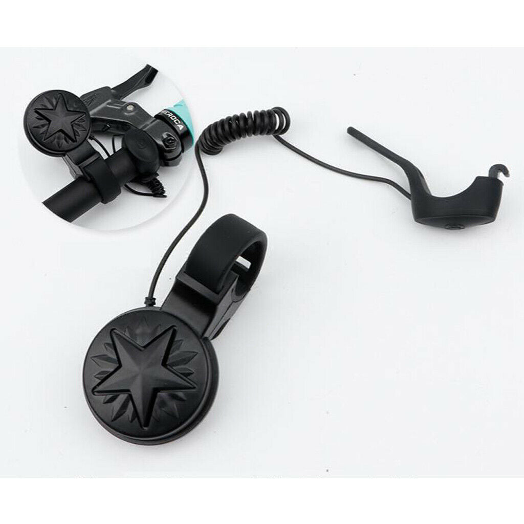 120db Mountain Bike Bell Electric Mini Horn USB Charging  Accessories
