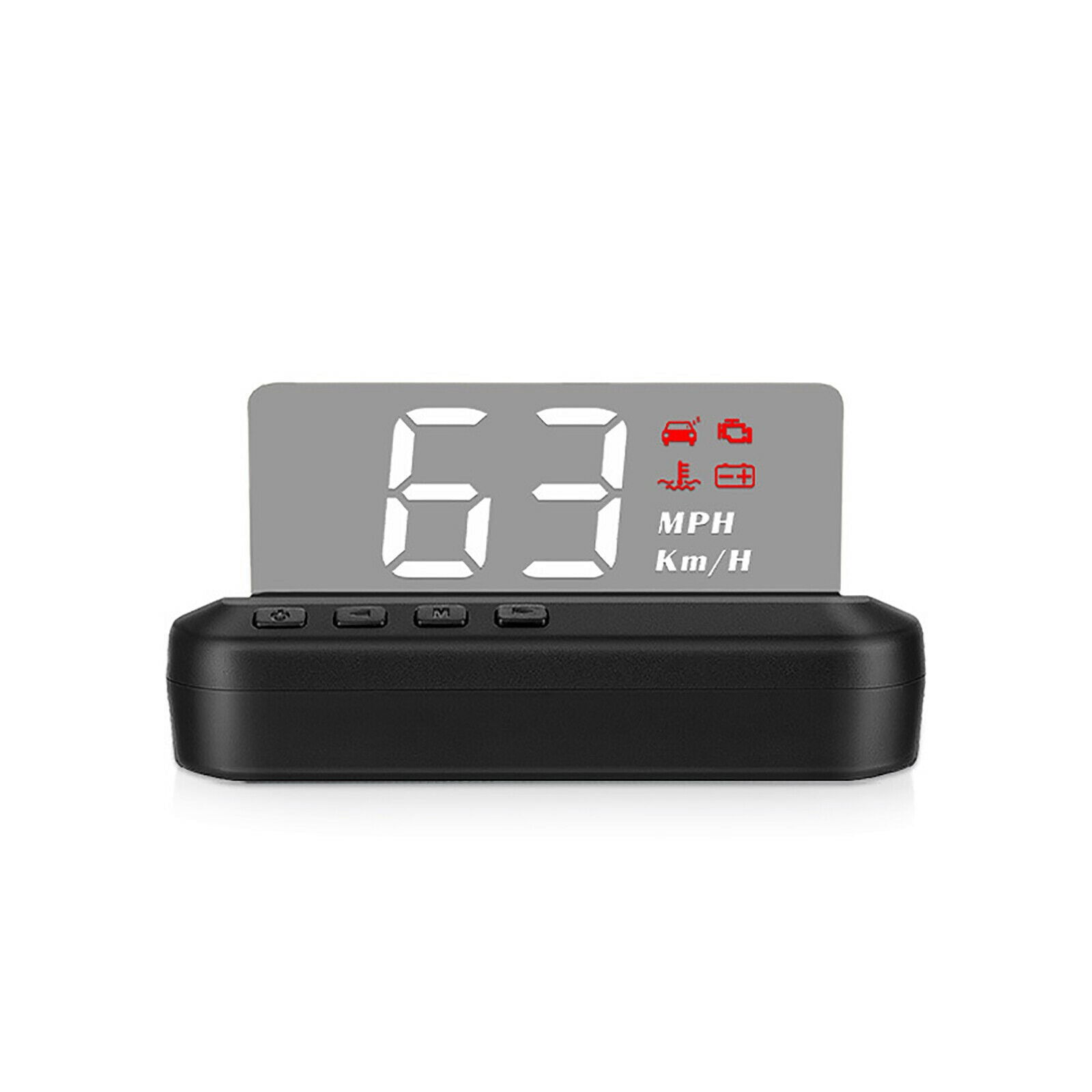 Car Display C100 HUD Head UP Display Gauge Speedometer Voltage Projector Car