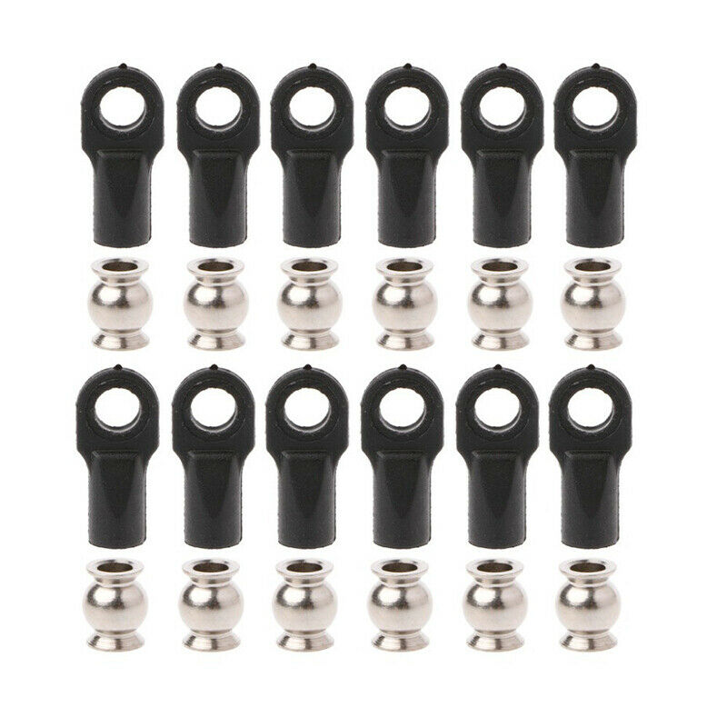 12Pcs Rod End Link Linkage Balls Joint Head for 1/10 RC Car Crawler Axial.l8