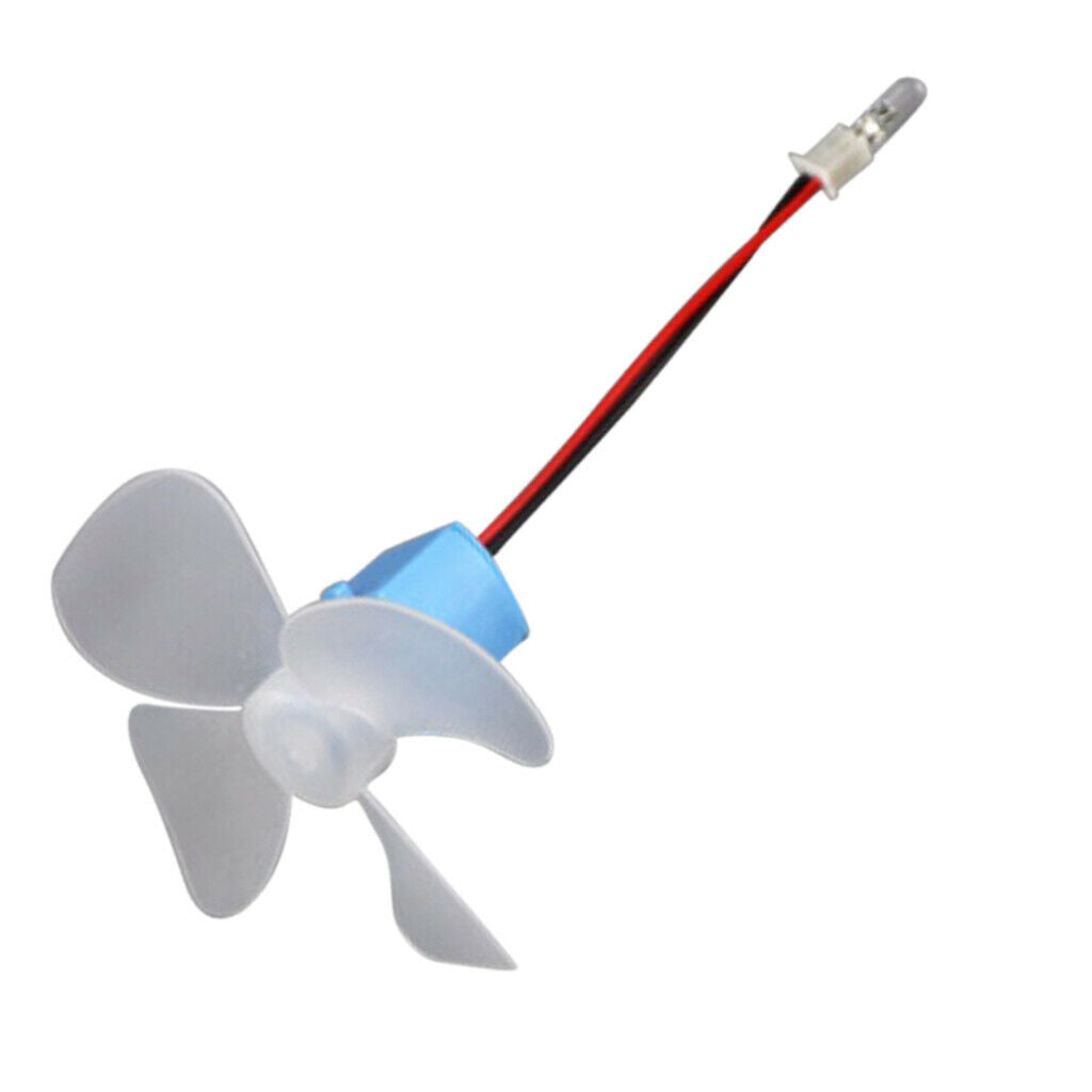 DIY Micro Wind Turbine Mini Wind Generator Water DC Generator LED Lighting