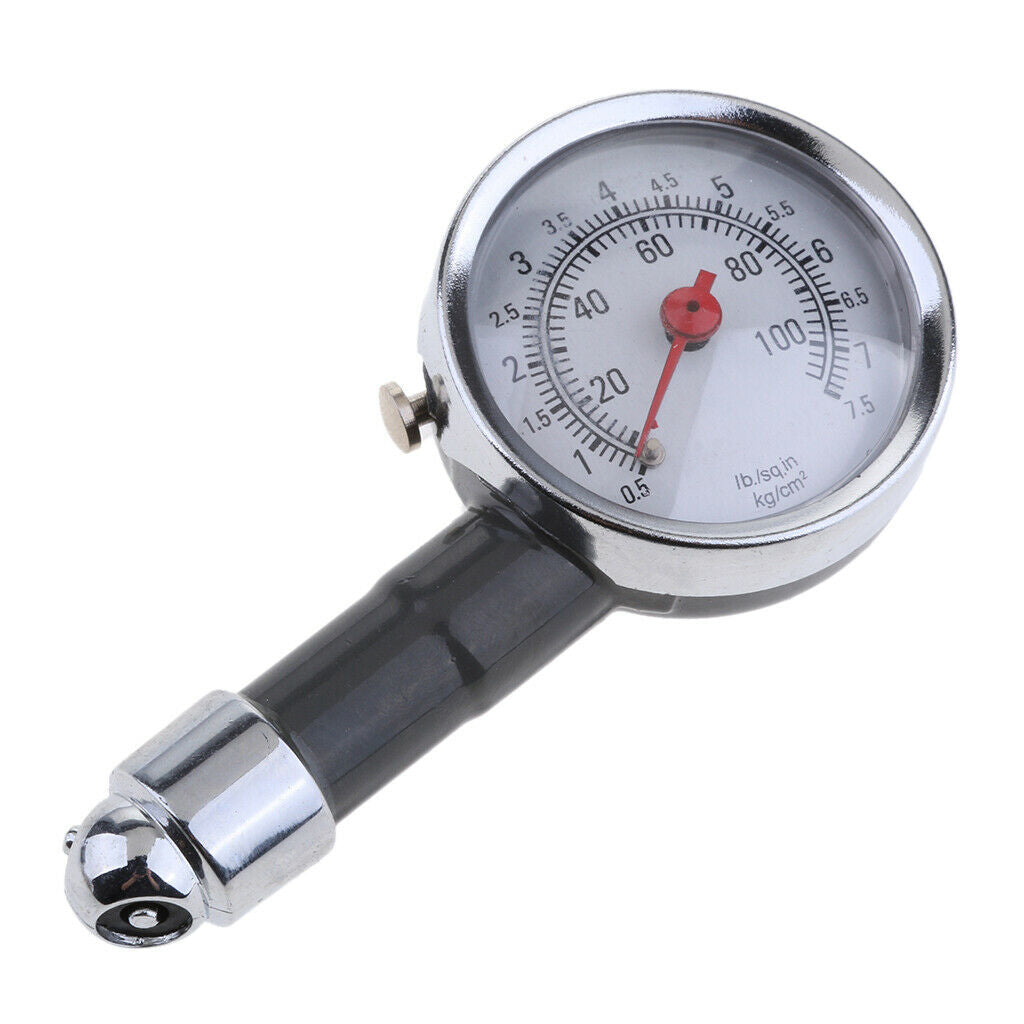 0-100PSI Tire Tyre Air Pressure Gauge Tester for Auto Car Motorcycle