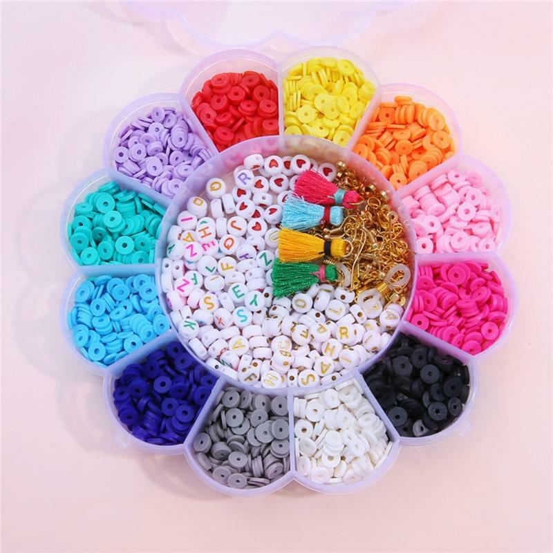 2400 Pieces Beads Other Accessories Jewelry Bead DIY Making Craft Letters Beads
