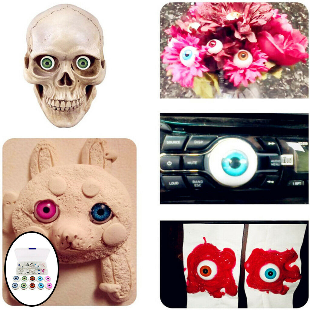 Plastic 12mm Safety Eyes for Stuffed Toys Crochet Projects Making Parts
