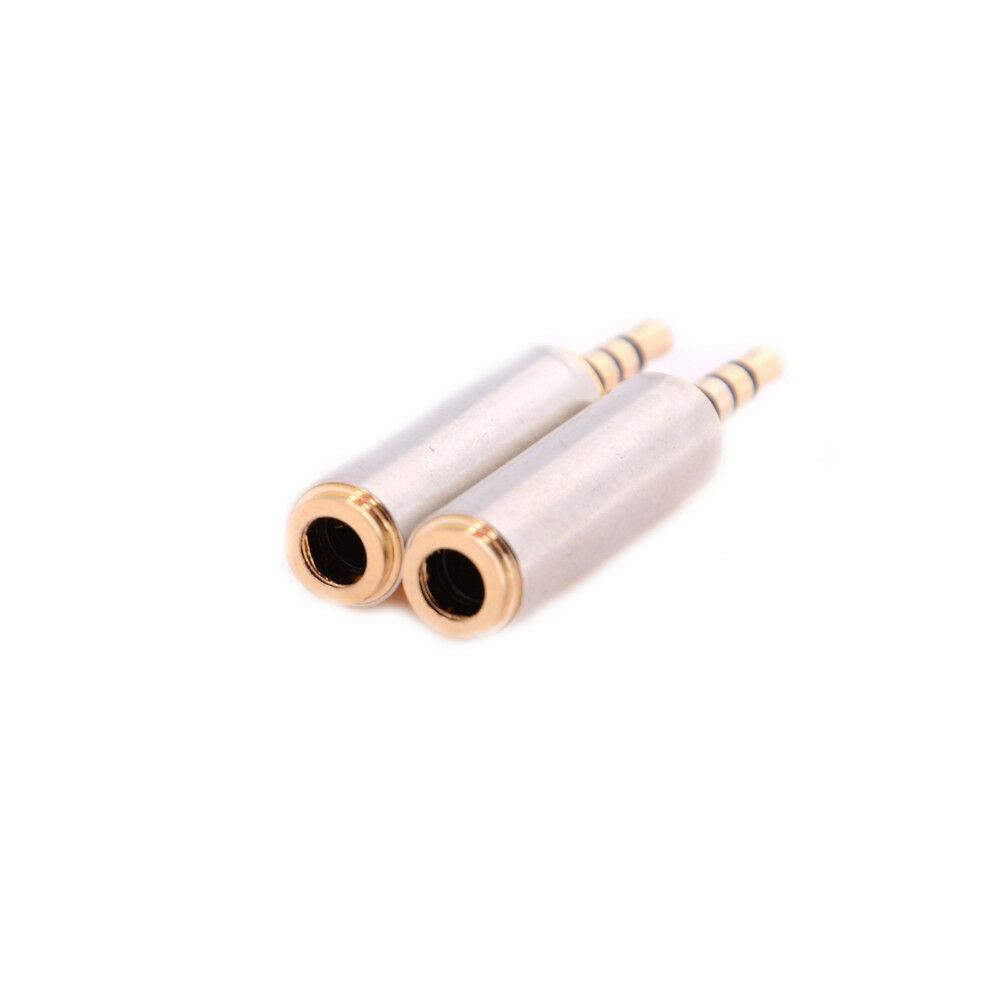 2pcs Headphone Converter Plug 2.5mm Male to 3.5 mm Female audio Adapte.l8