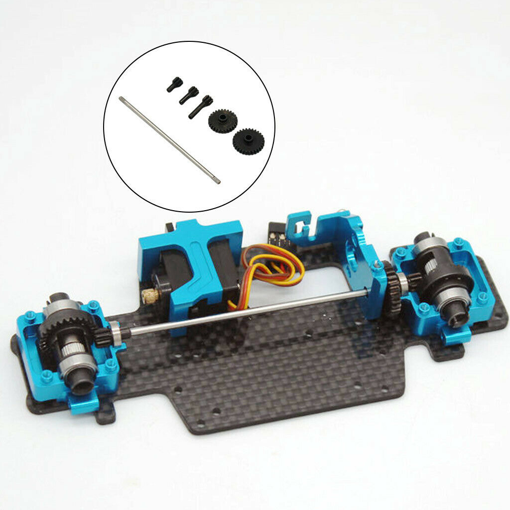 1/28 Reduction Gear w/ Front Rear Drive Gear for Wltoys K989 P939 DIY Parts