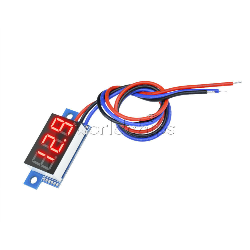 RED LED Panel Meter Digital Voltmeter DC 0-99.9V W