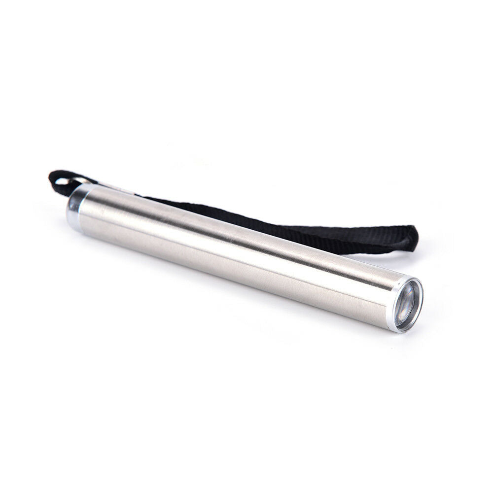 battery led flashlight powerful mini led torch pen design metal 、 .l8