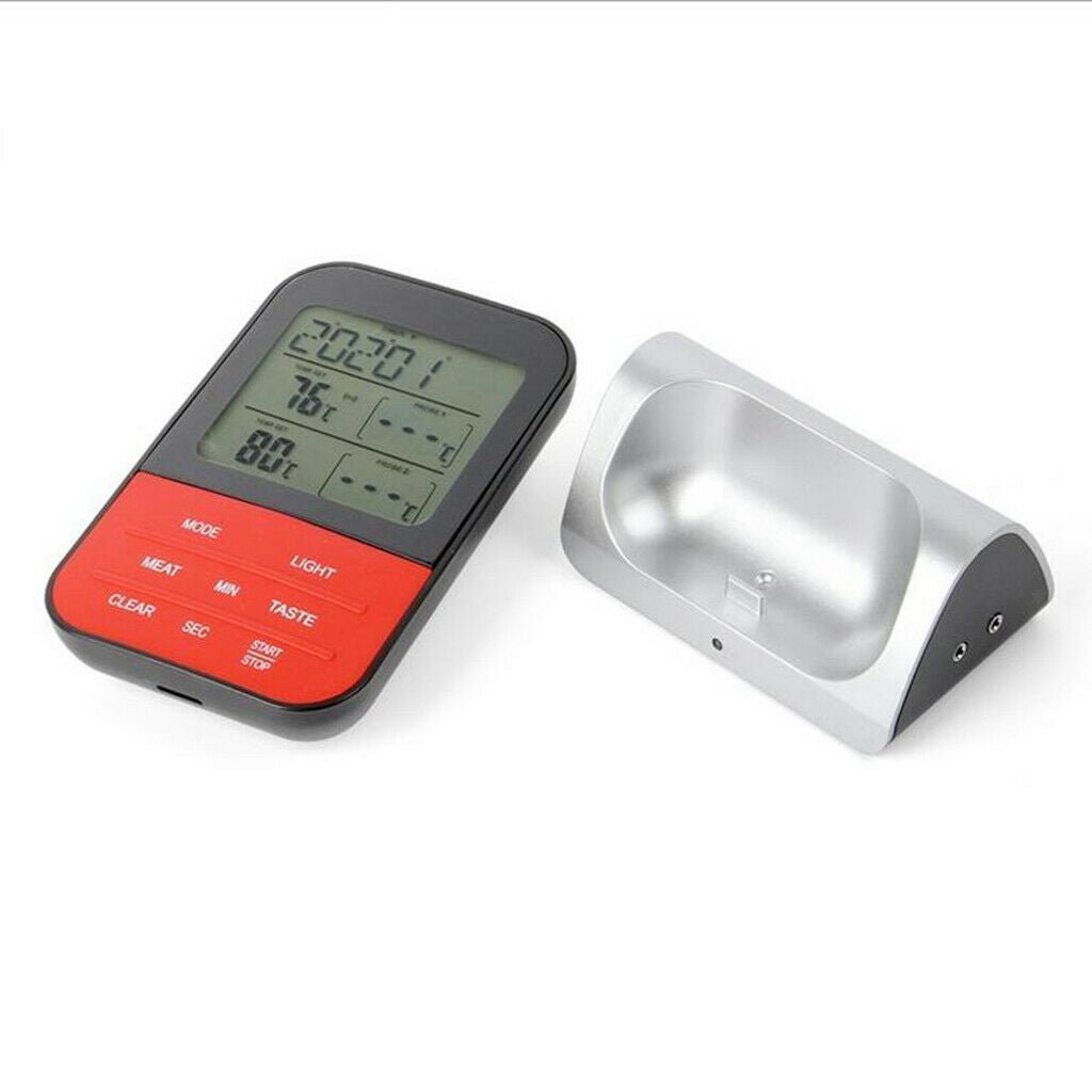Wireless BBQ Grill Meat Thermometer,229 Ft Range Electric Digital Kitchen Food
