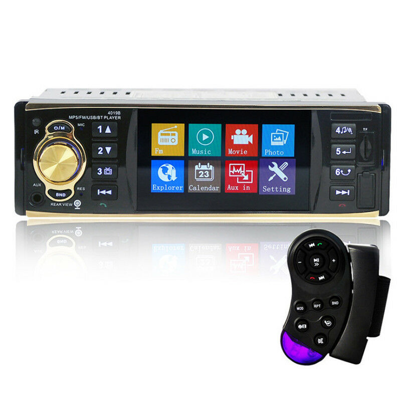 4.1" Car Digital Stereo Radio MP5 Player Bluetooth 1DIN SD USB FM Audio Charger