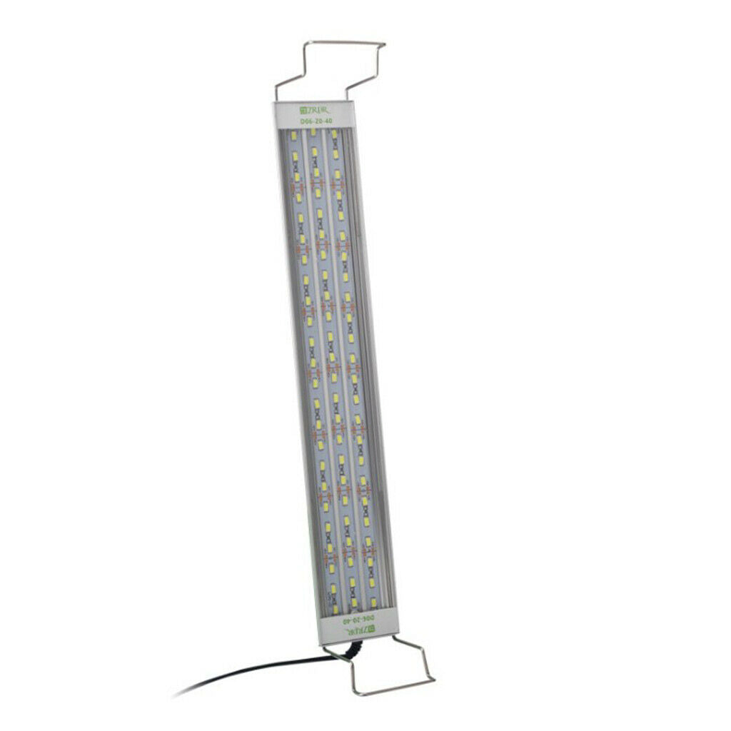 Aquarium Light Full Spectrum Lamp Extendable Bracket for 12-18" Fish Tank EU