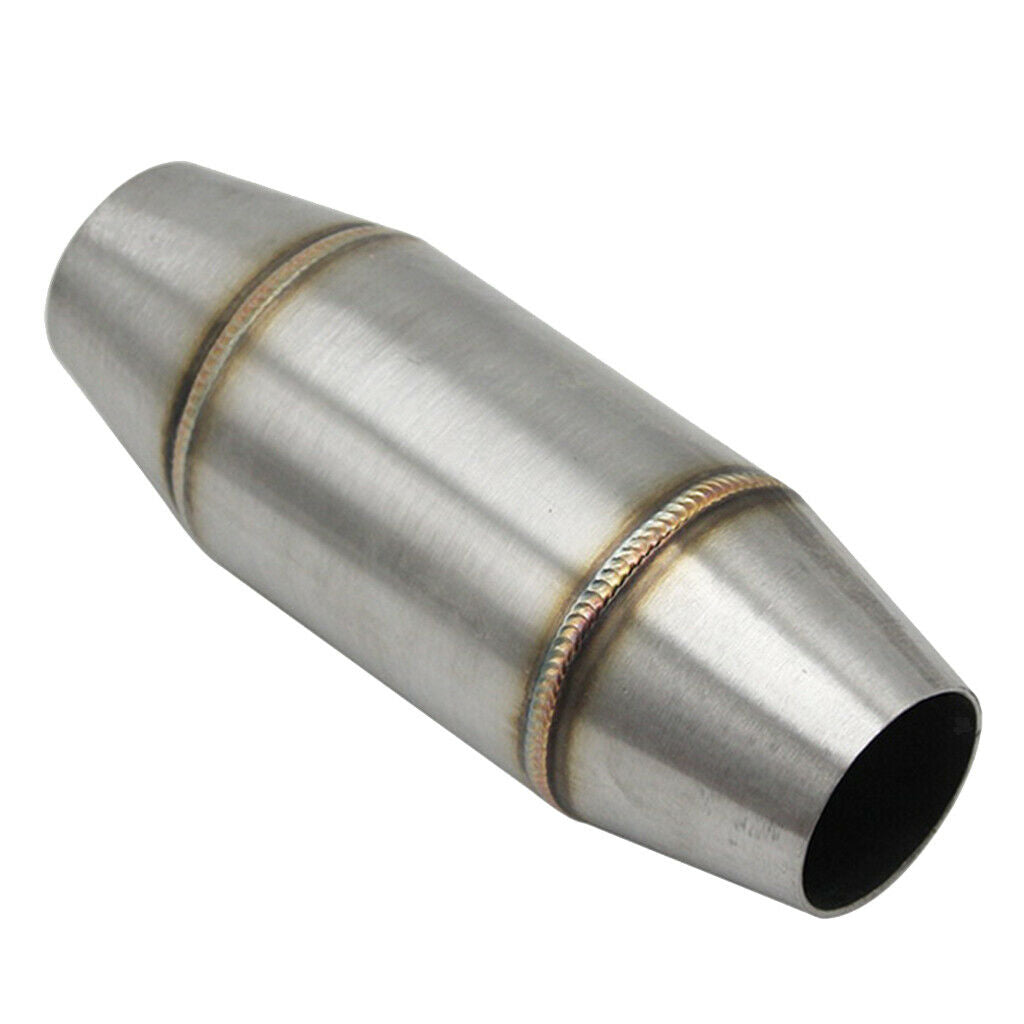 Stainless Steel 35mm Exhaust Muffler Kit Fit For Motorcycle ATV Scooters