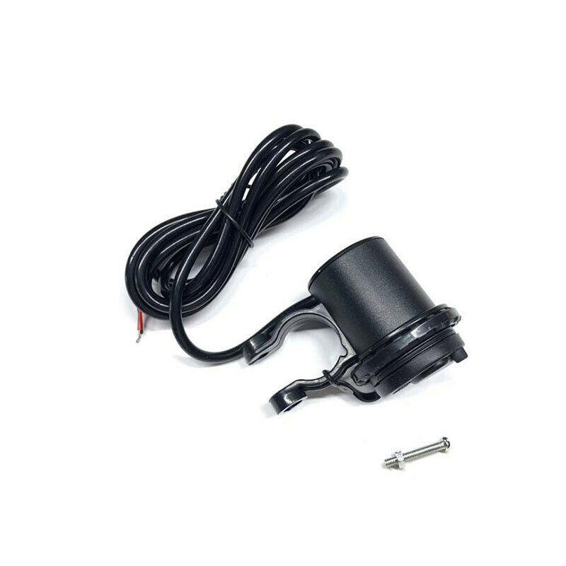 Motorcycle Scooter Bike Phone USB Charger Adapter System 5V-2.1A Kit Waterproof